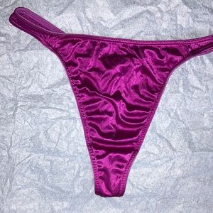 Second skin satin thong